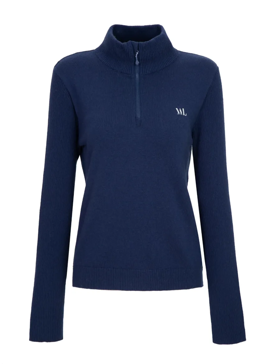 Bilde av WoolLand Skudeneshavn Sweater woman Blue ink
